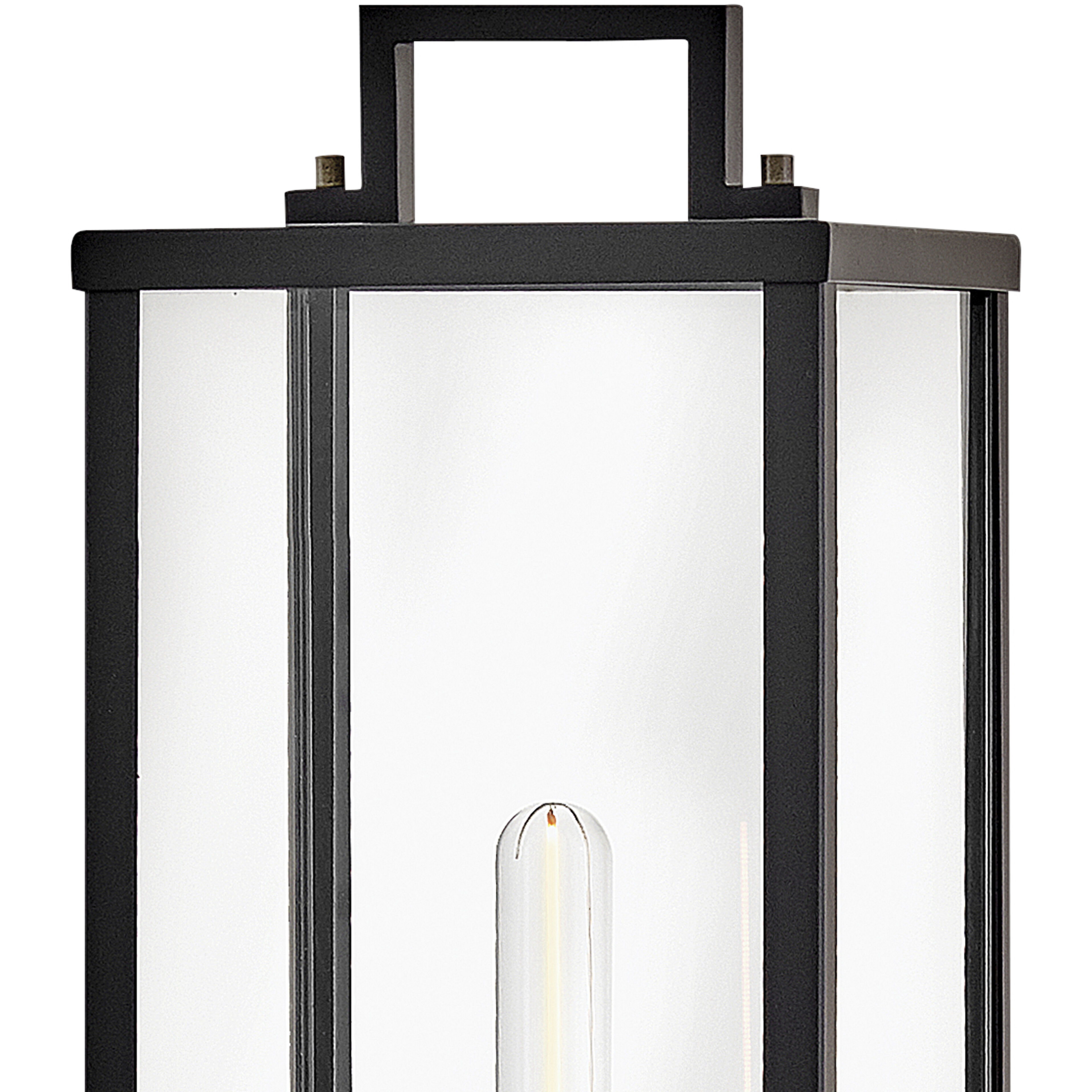 Catalina 1 Light 24 inch Black with Burnished Bronze Outdoor Post Mount
