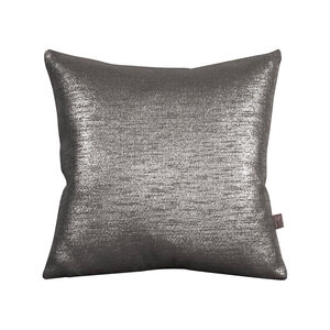Square 20 inch Glam Zinc Pillow, with Down Insert