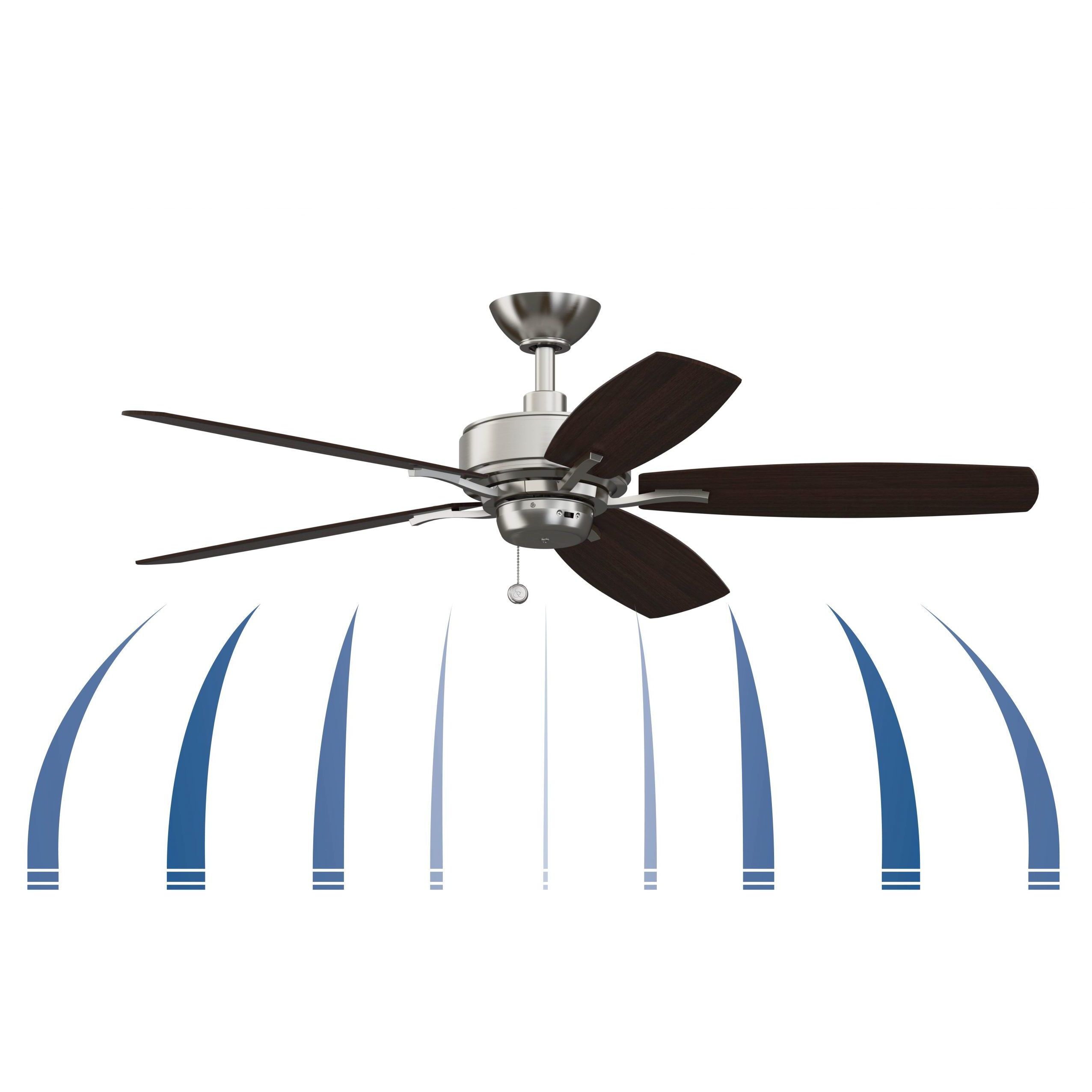 Aire Deluxe 52 inch Dark Bronze with Cherry/Dark Walnut Blades Fan-Uni