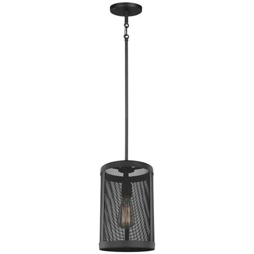 Gereon 1 Light 8 inch Black Mini-Pendant Ceiling Light