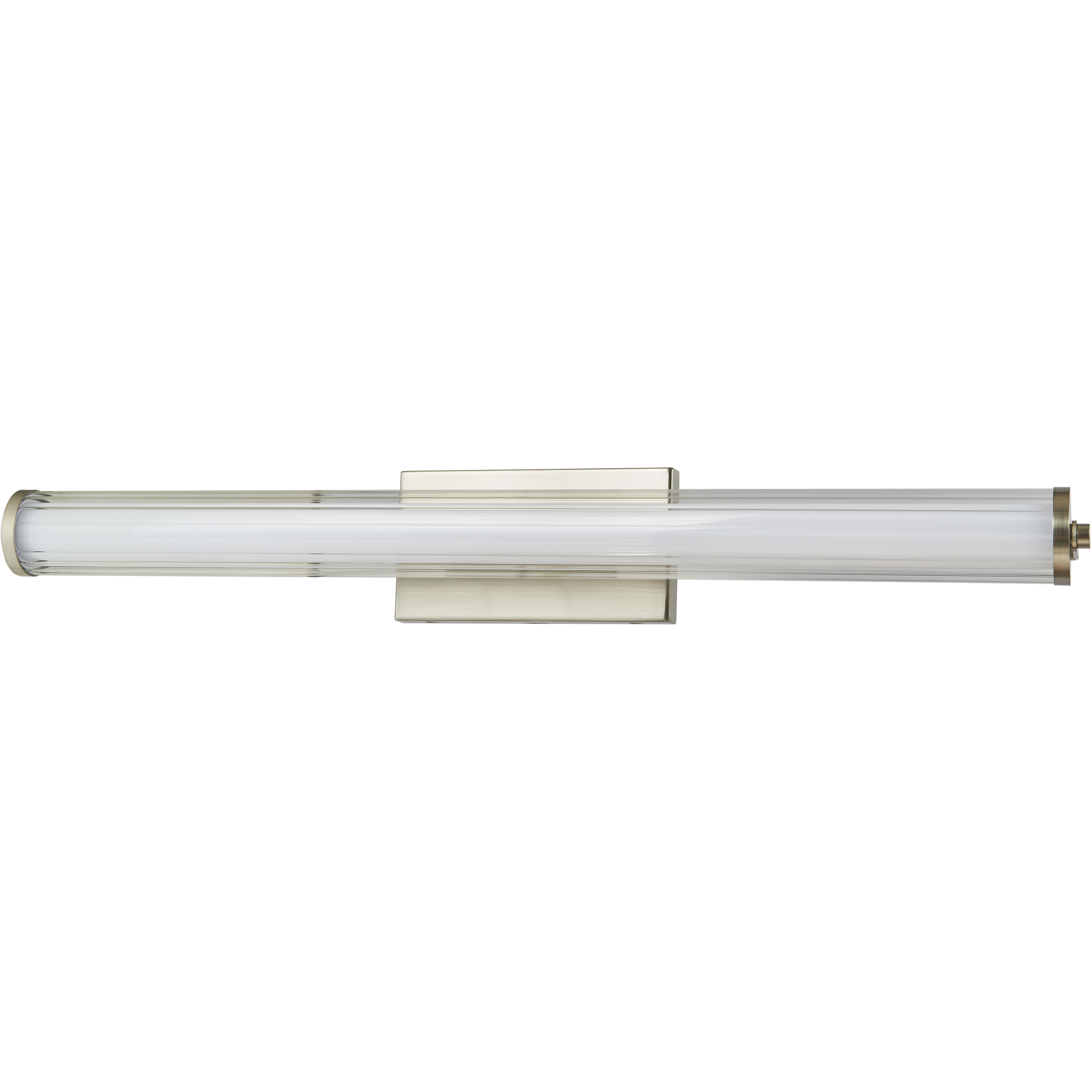 Macie LED 30 inch Brushed Nickel Bath Vanity Light Wall Light