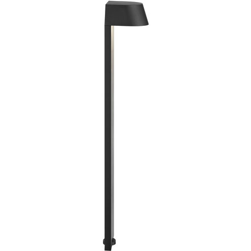 Independence 12 AC/DC 2.75 watt Textured Black Flared Top Path Light in 2700K