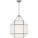 Suzanne Kasler Morrison 3 Light 18.5 inch Brushed Nickel Pendant Ceiling Light