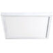 Square LED 7 inch White Flush Mount Ceiling Light in 3000K, WAC Limited