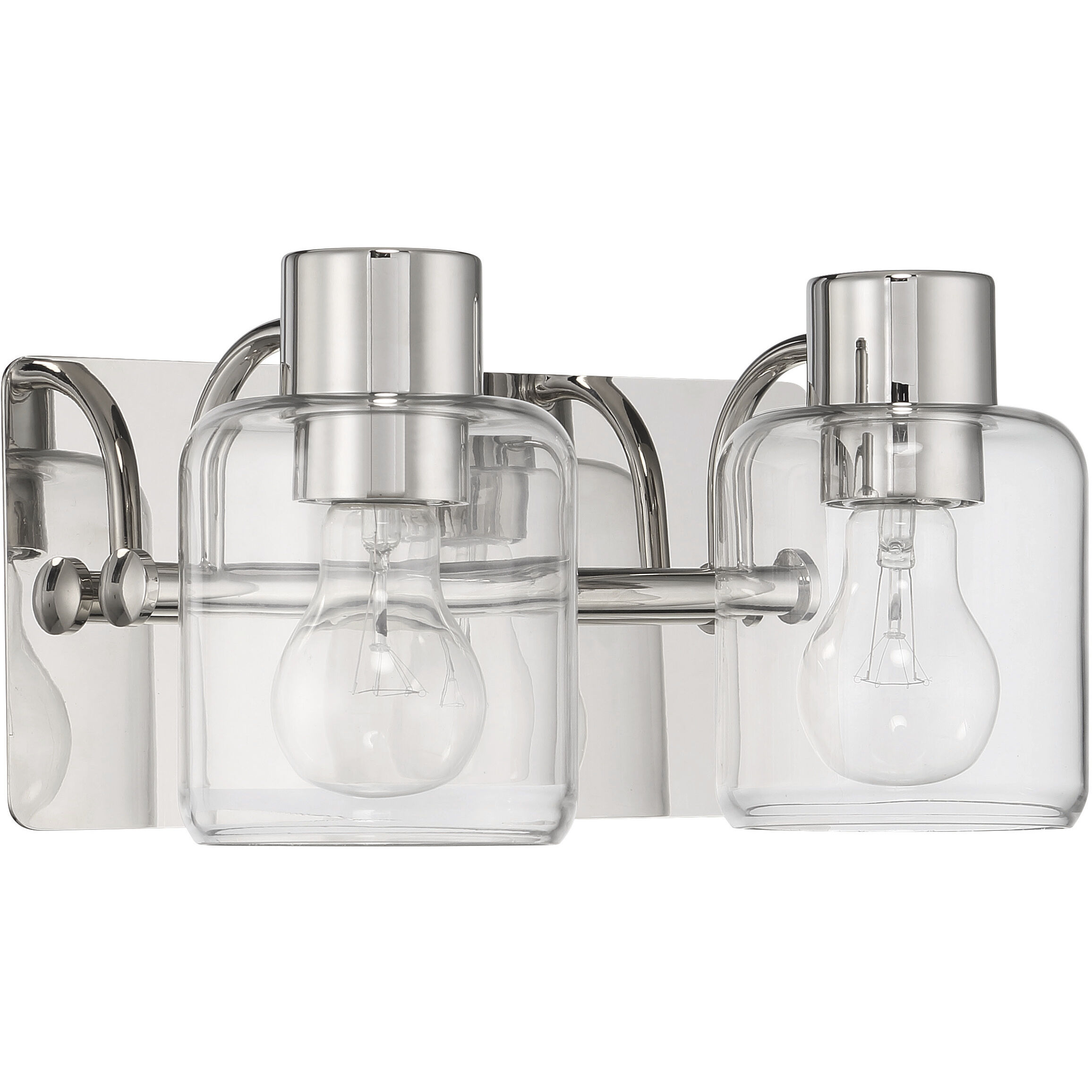 Rori 2 Light 12.38 inch Polished Nickel Vanity Light Wall Light