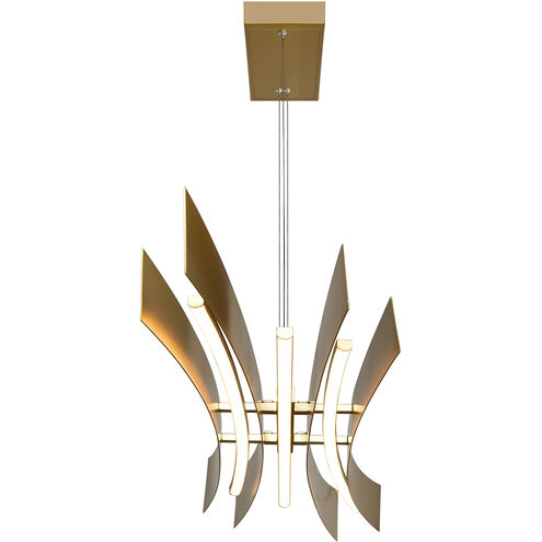 Candora LED 50 inch Brass Island/Pool Table Light Ceiling Light