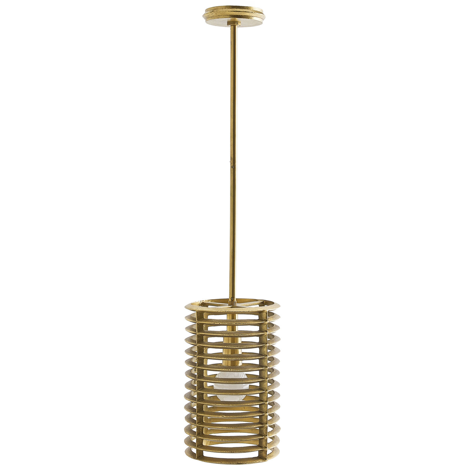 Zimei 1 Light 8.5 inch Antique Brass Pendant Ceiling Light