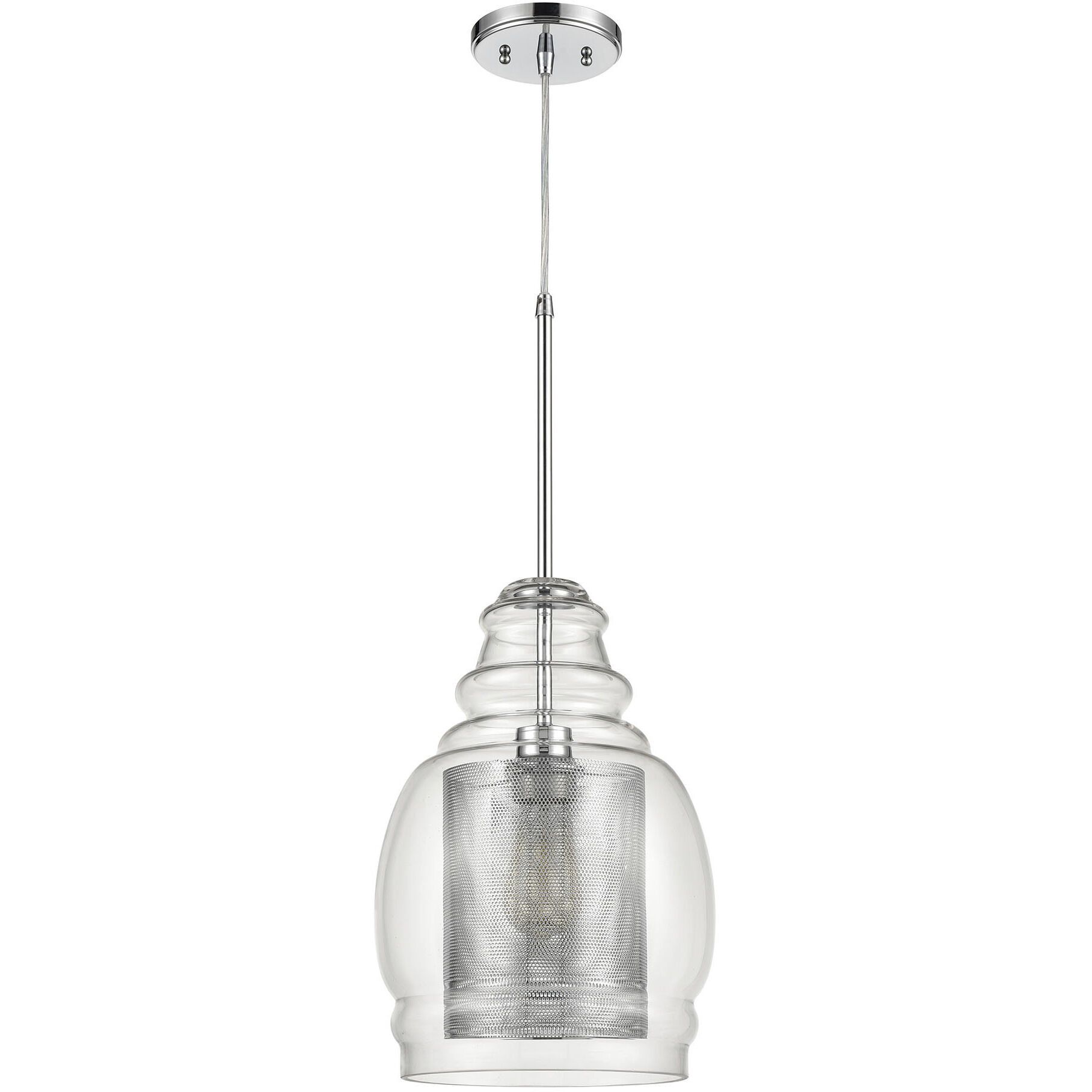 Herndon Pendant Ceiling Light in Polished Chrome