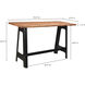 Craftsman 79 inch Natural Bar Table