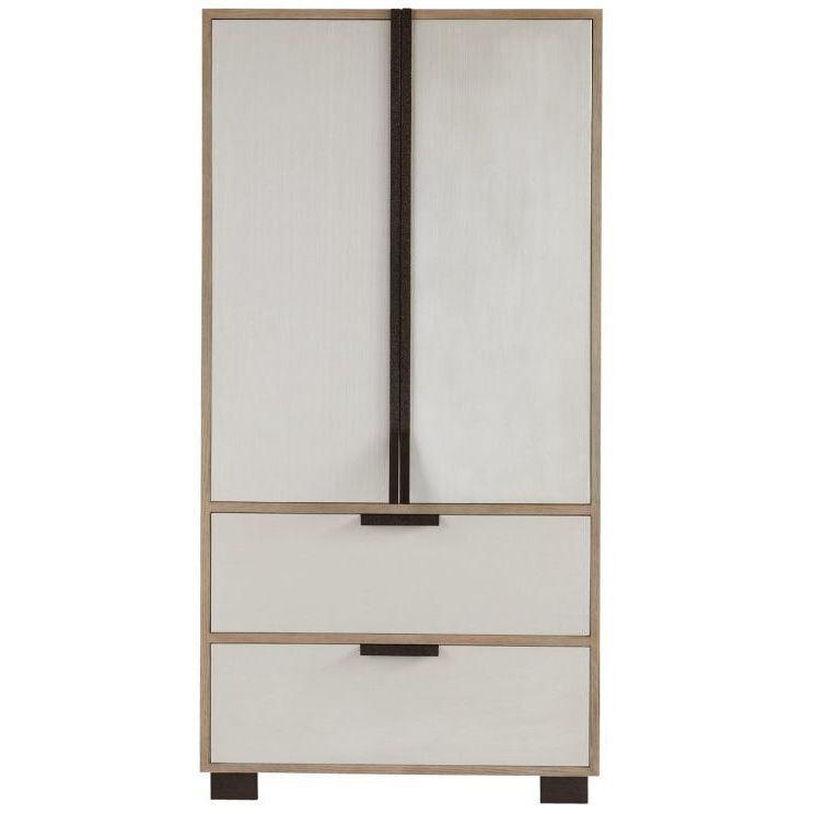 Dorsey Beige and Smoke Cabinet