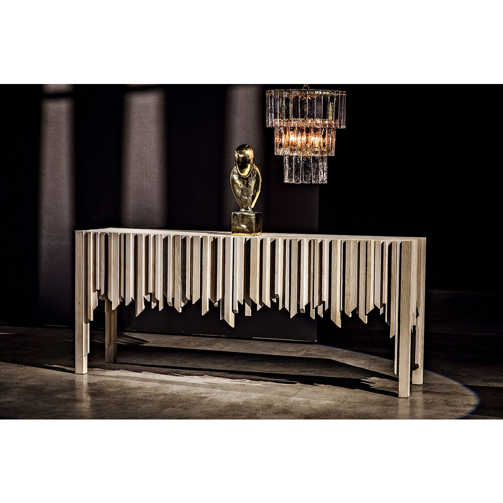 Desdemona 76 X 18.5 inch Bleached Sideboard, 3 Drawers