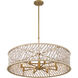 Horsmore 8 Light 29.5 inch Legacy Brass Pendant Ceiling Light