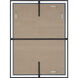 Marco 40 X 30 inch Matte Black Wall Mirror