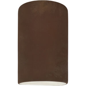 Ambiance 1 Light 5.75 inch Real Rust Wall Sconce Wall Light