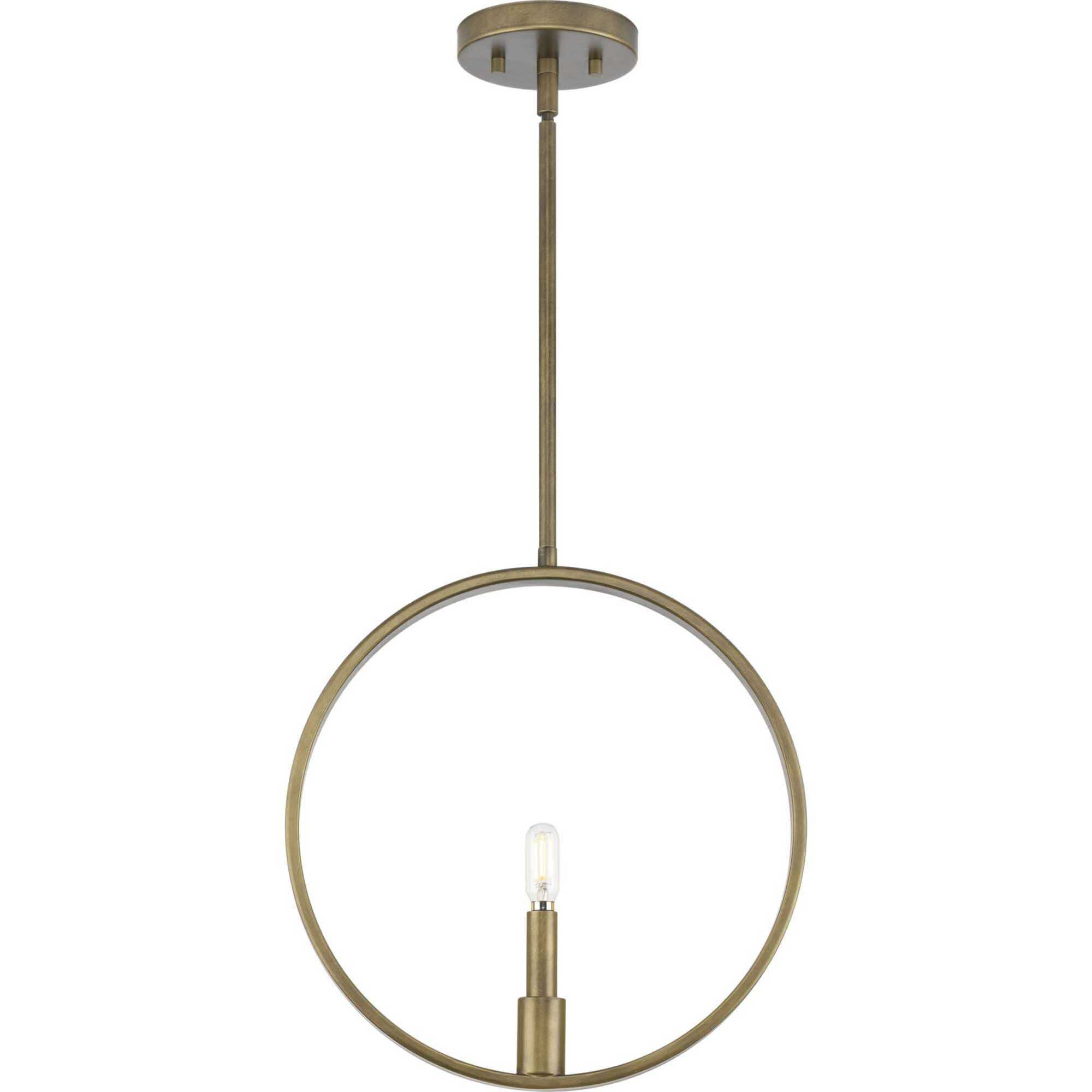 Breckenridge 1 Light 1.37 inch Aged Bronze Pendant Ceiling Light, Design Series