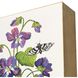Floral Snapshot Multi and Green and Red and Purple Wall Sculpture, The Studio