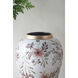 Floral 17.7 X 9.4 inch Ginger Jar