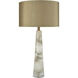 Champagne Float 30 inch 100 watt Natural Table Lamp Portable Light
