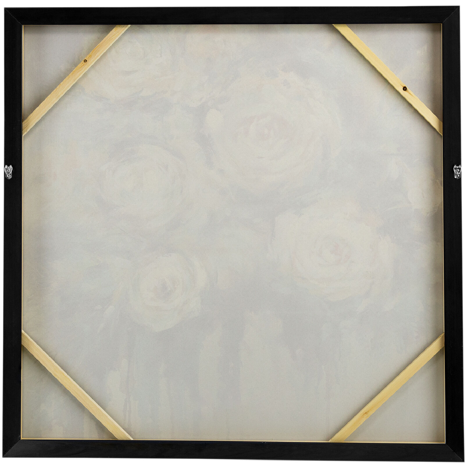 Floral Green/Cream/Black Wall Art