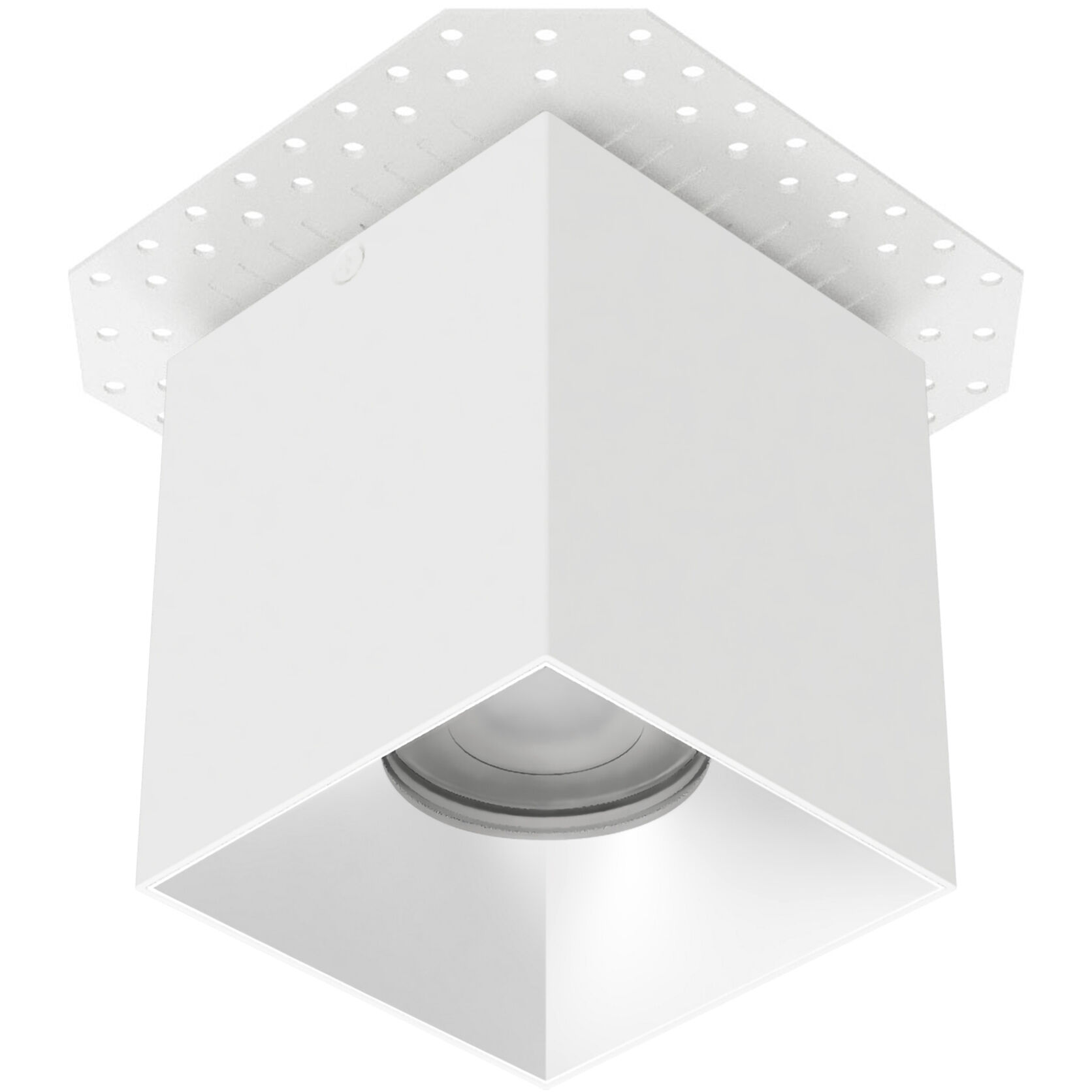 Zoron LED 3.63 inch White and Haze Outdoor Ceiling Lighting in White/Haze