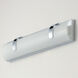 Clutch LED 22 inch Polished Chrome Bath Vanity Wall Light