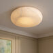 Acme 1 Light 16 inch Aged Brass Flush Ceiling Light
