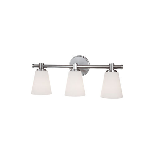 Garland 3 Light 20 inch Polished Nickel Bath And Vanity Wall Light
