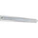 Veil LED 40.2 inch Brushed Nickel Bath Vanity Light Wall Light