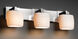Limoges 3 Light 28 inch Polished Chrome Bath Bar Wall Light in Waves, Oval, Incandescent