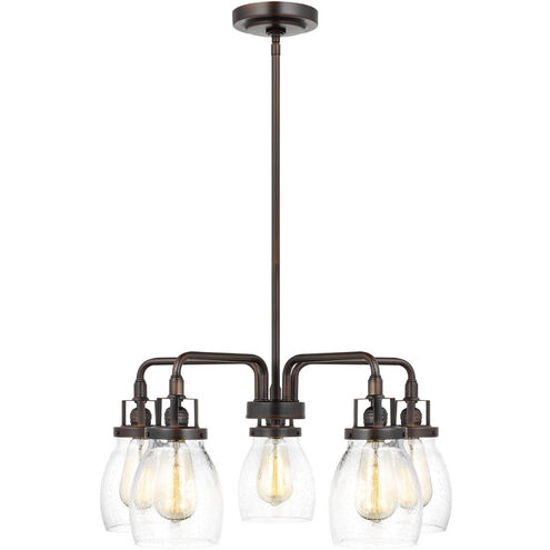 Belton 5 Light 23.88 inch Bronze Chandelier Ceiling Light