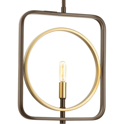 Swing 1 Light 10.88 inch Antique Bronze Mini-Pendant Ceiling Light