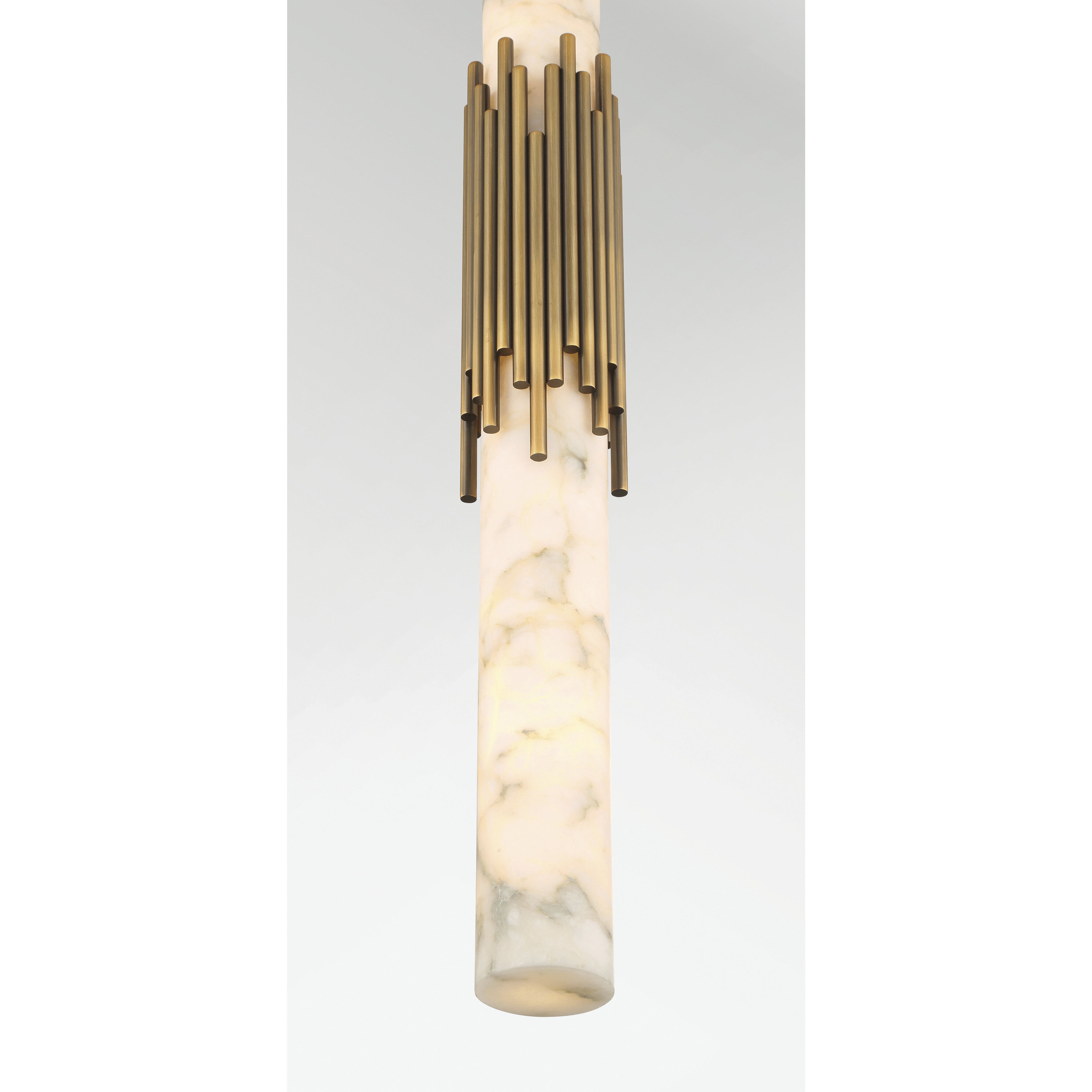 Venna LED 3 inch Antique Brass Pendant Ceiling Light