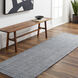 Sycamore 96 X 30 inch Medium Grey Rug, Runner