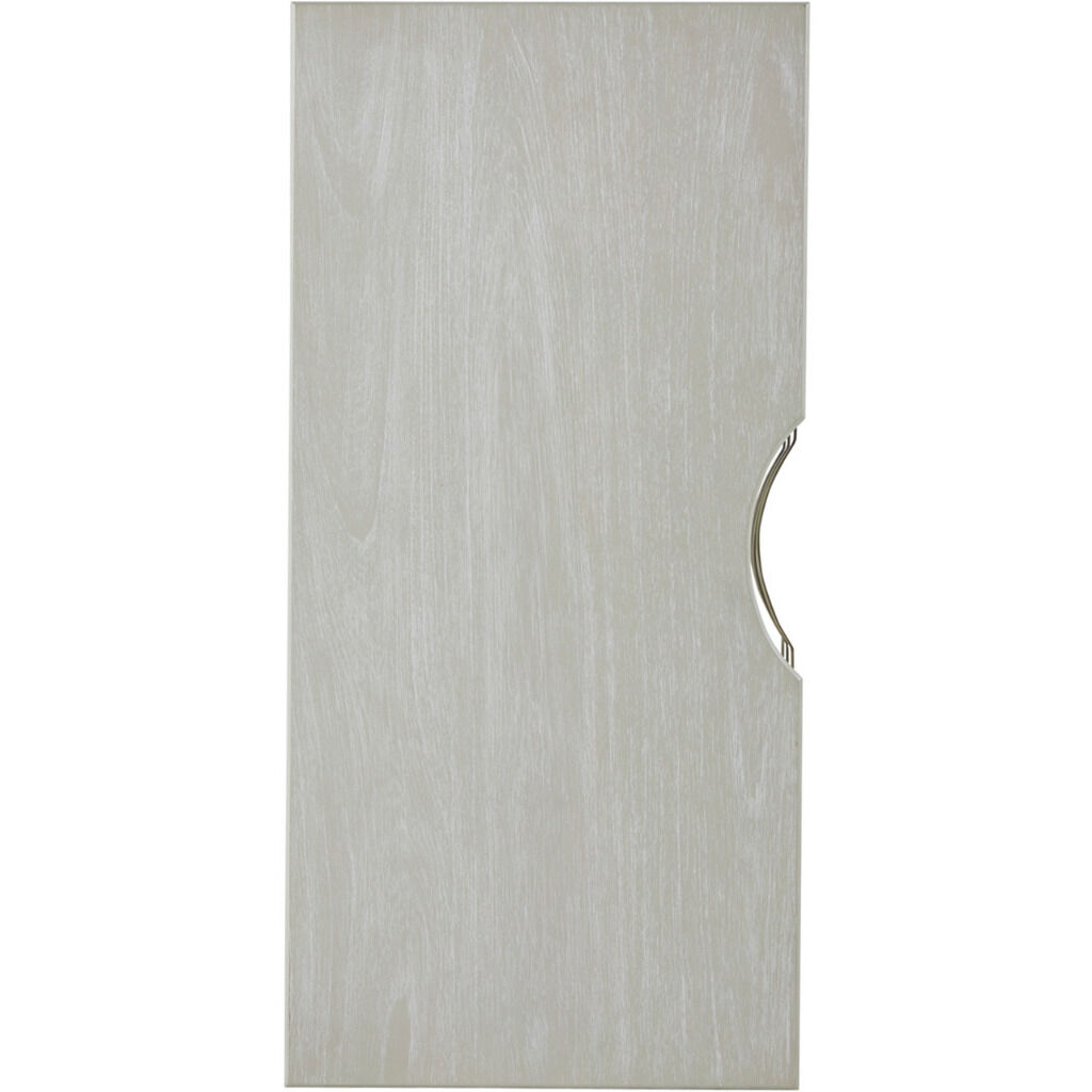 Sherman Cerused White / Stainless Gold Chest