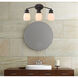 Elise 3 Light 20.5 inch English Bronze Bathroom Vanity Light Wall Light, Essentials