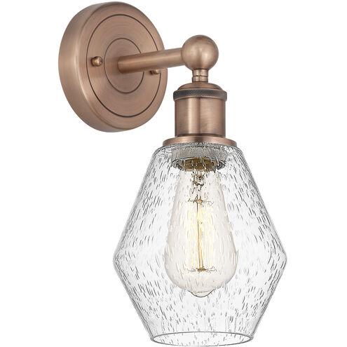 Cindyrella Sconce Wall Light in Antique Copper, Seedy