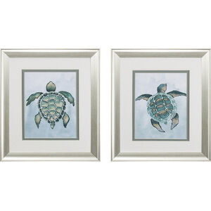 Waterside Green Framed Art