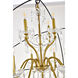 Cordelia 24 Light 59 inch Black and Gold Pendant Ceiling Light