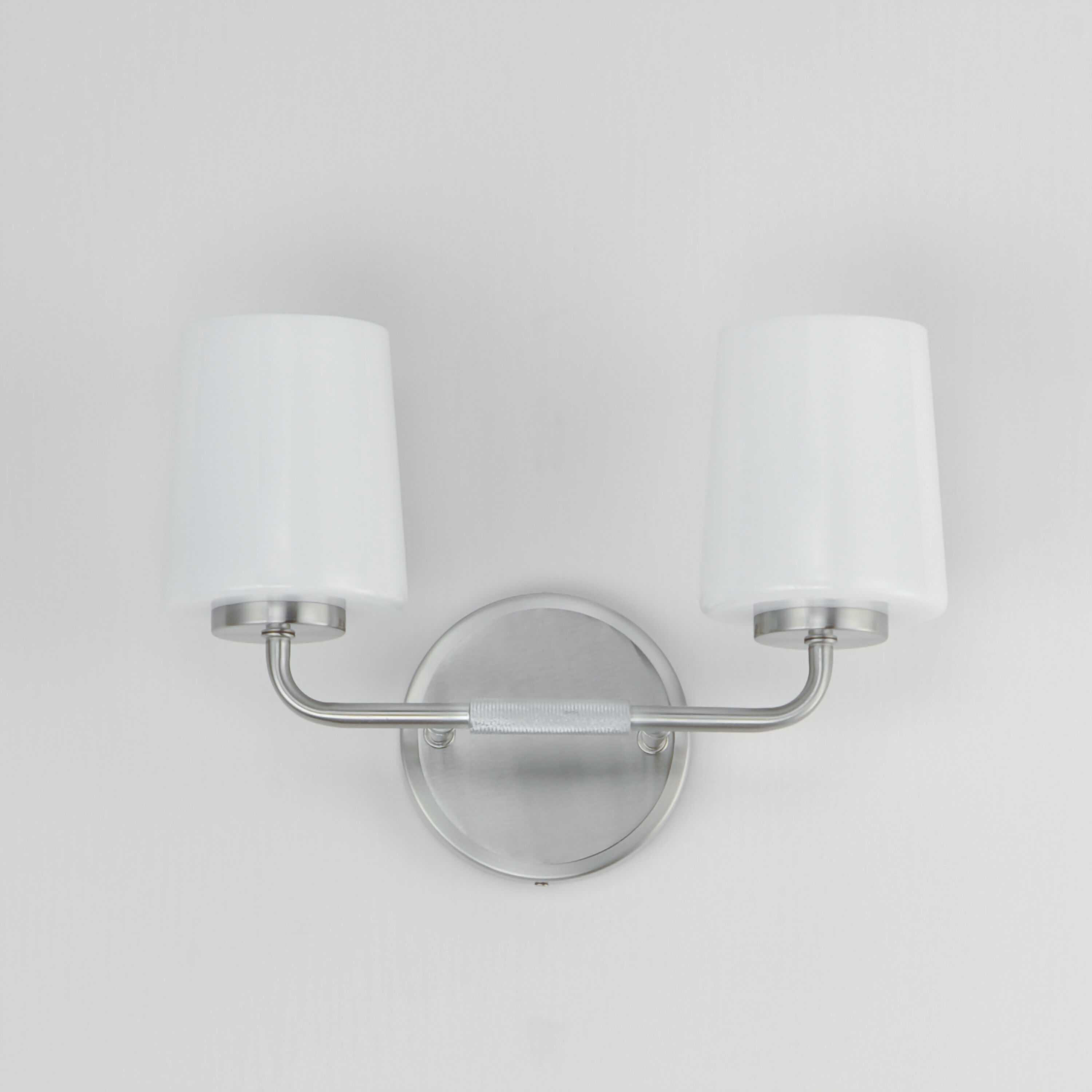 Durham 2 Light 13.75 inch Satin Nickel Wall Sconce Wall Light