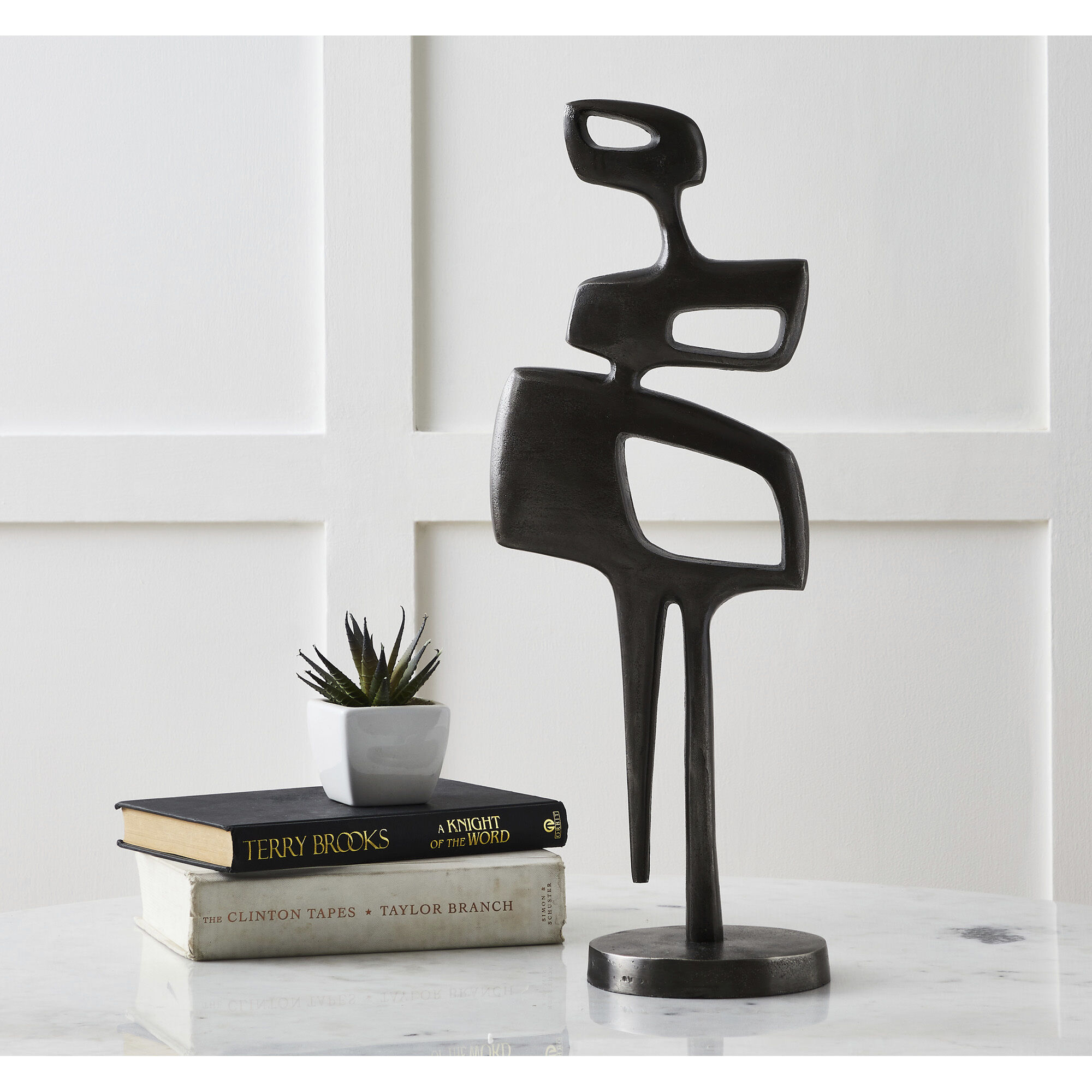 Pacino Antique Nickel Statue