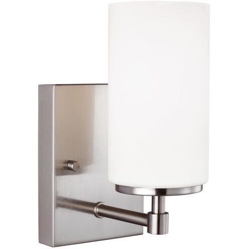 Alturas 1 Light 4.38 inch Brushed Nickel Bath Vanity Wall Sconce Wall Light