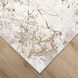 Livia 90 X 63 inch Gold Rug in 5 x 7