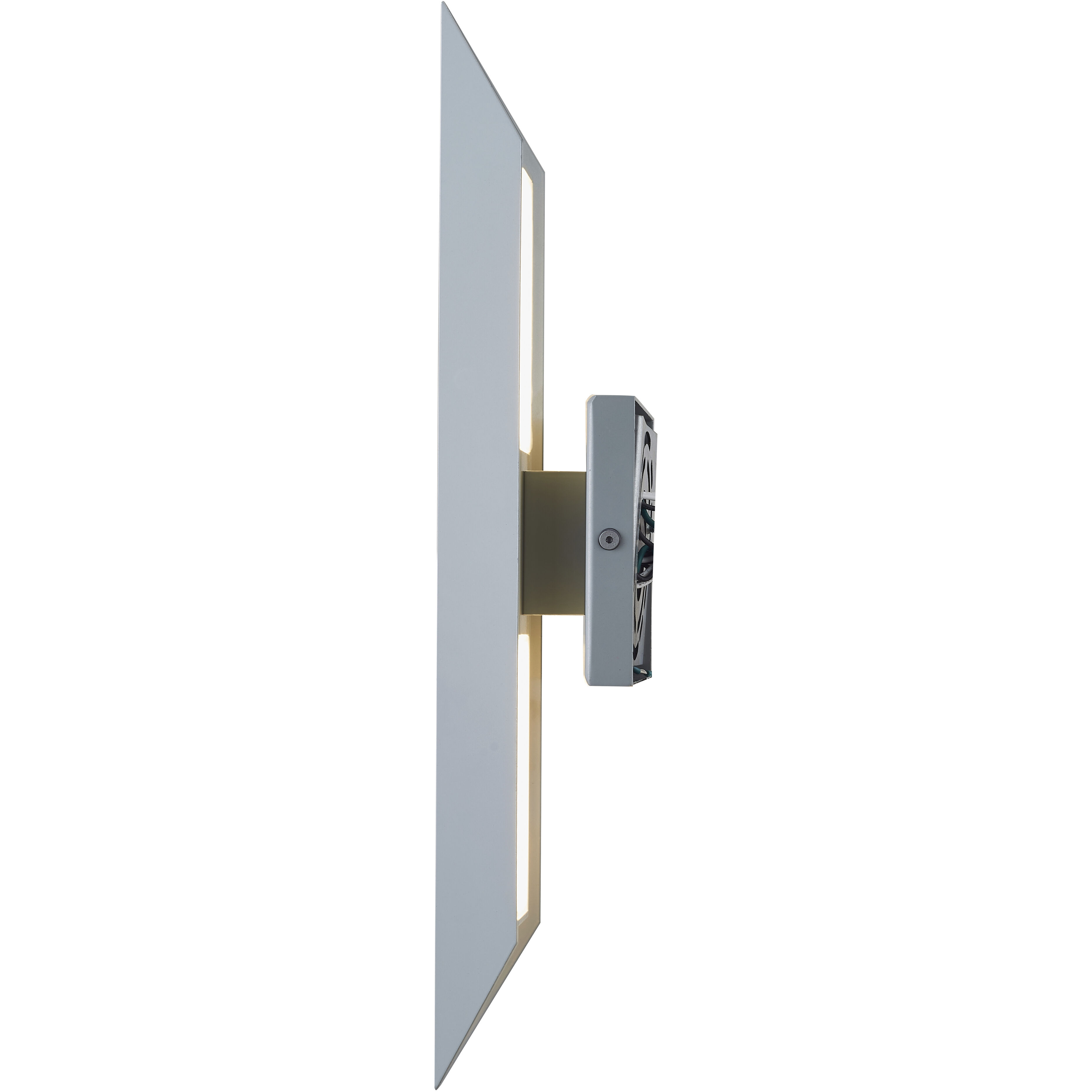 Pauldron LED 18 inch Silica Outdoor Wall Light