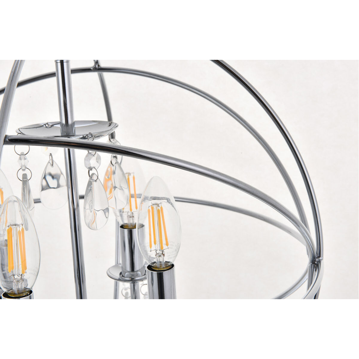 Wallace 4 Light 16 inch Chrome Pendant Ceiling Light