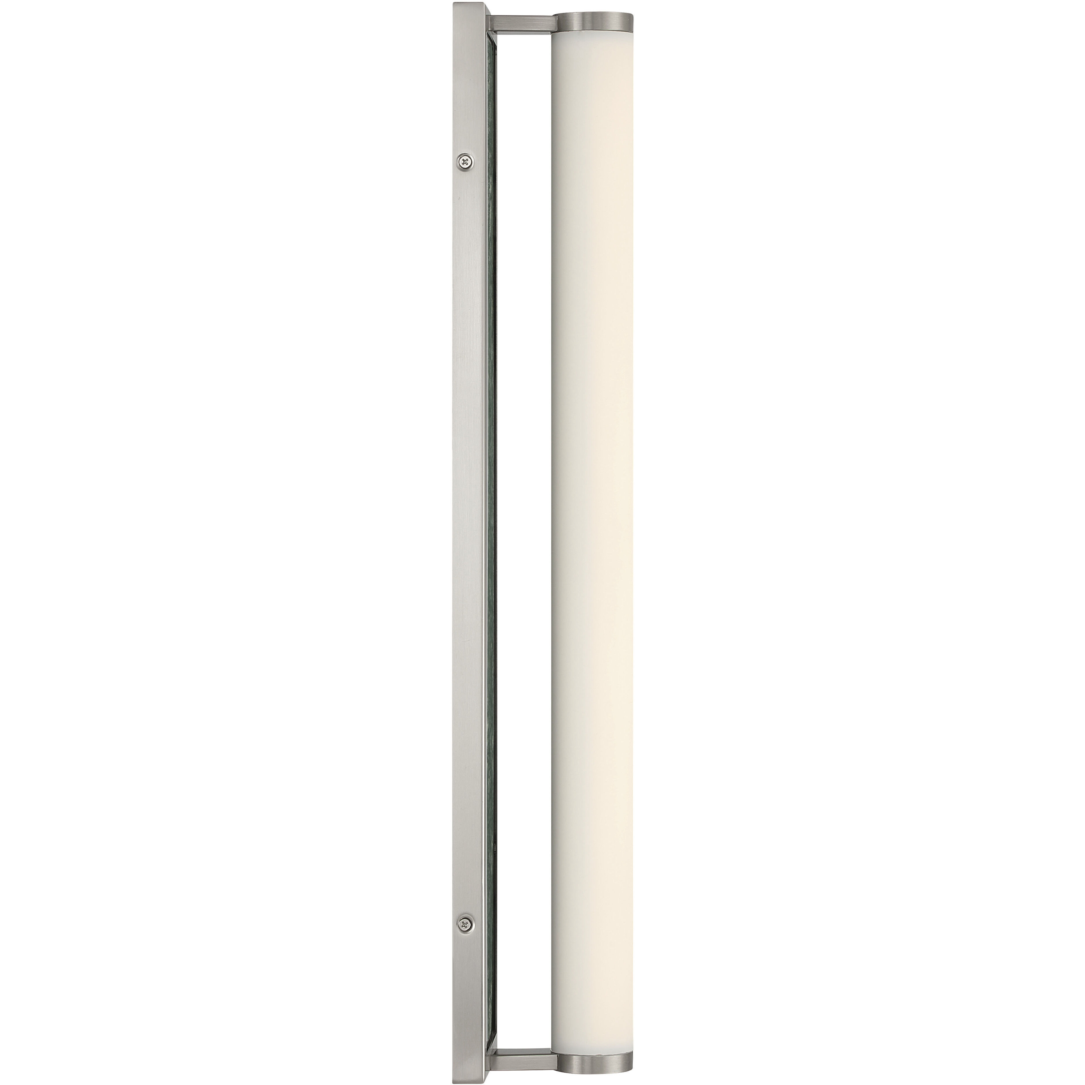 Yep Stratum 1 Light 25.25 inch Brushed Nickel with Persian Green Marble Vanity Light Wall Light