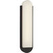 Drew & Jonathan Dante 1 Light 22 inch Textured Black Outdoor Wall Sconce