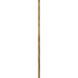 Isaac Heritage Brass Indoor 12 inch Stem 