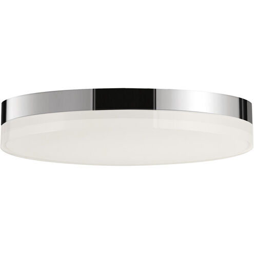 Illuminaire II LED 11 inch Polished Chrome Flush Mount Ceiling Light