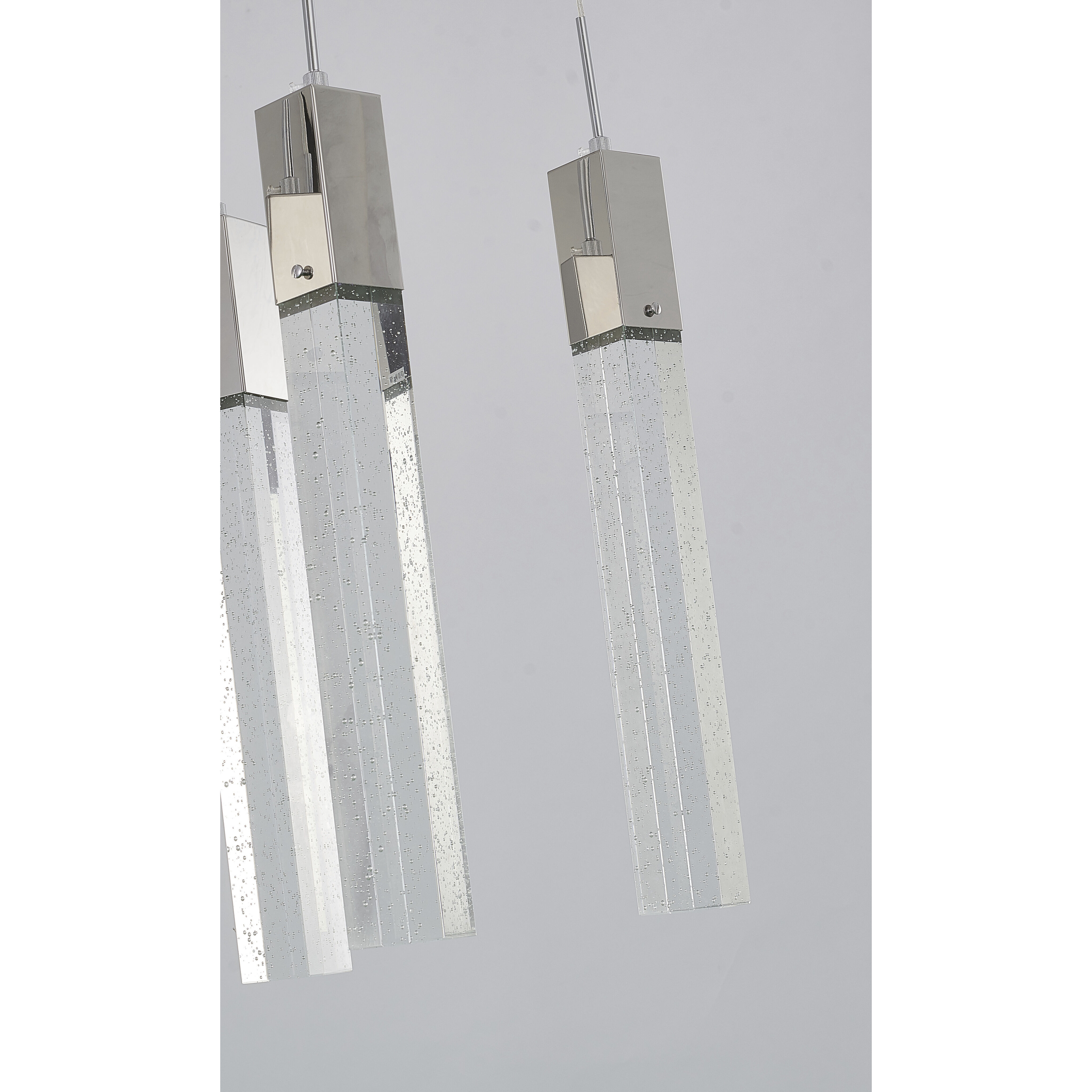 Canada 7 Light 35.4 inch Chrome Island Lighting Ceiling Light