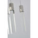 Canada 7 Light 35.4 inch Chrome Island Lighting Ceiling Light
